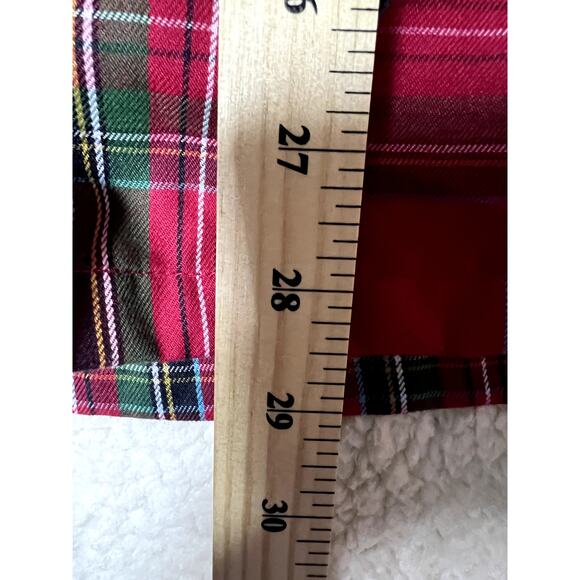 Disney Fa La La Pajamas Unisex Size Small Oversized Cozy Pjs Plaid Holiday Soft - Picture 8 of 8